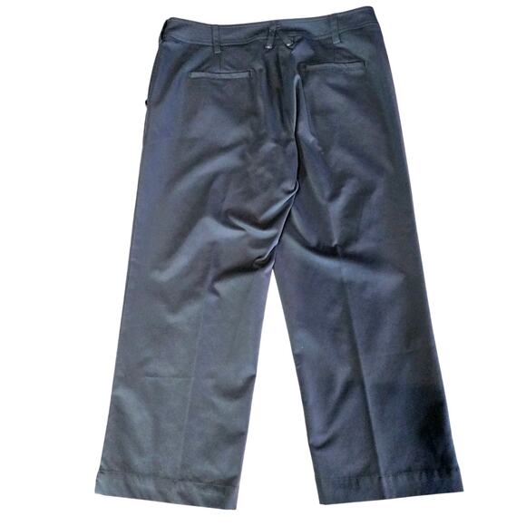 GG Blue Black Golf Athletic Capri Pants with Pockets Women's Size 8 3219 - Picture 2 of 6